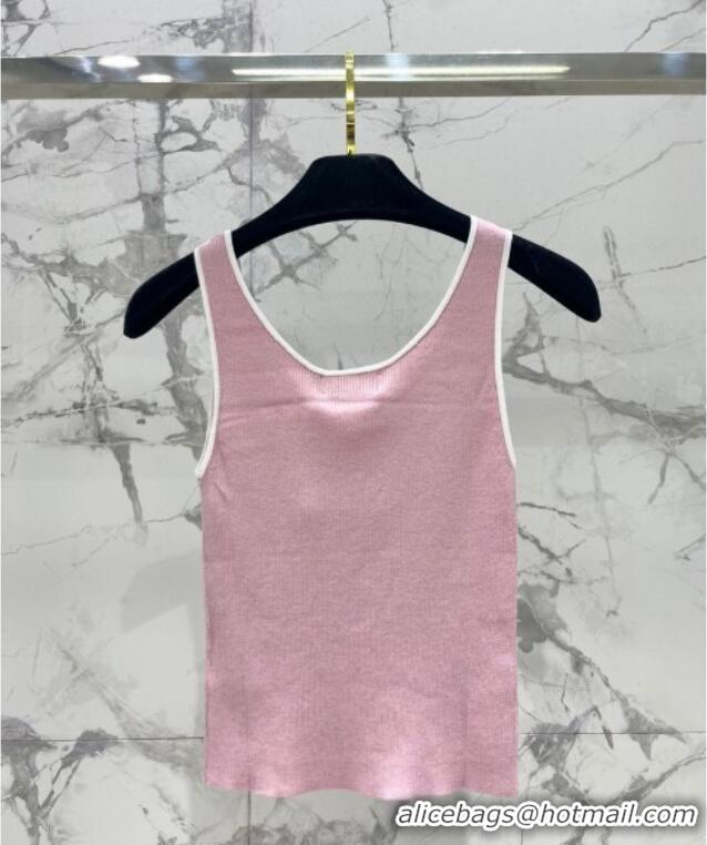 Reasonable Price Chanel Knit Vest CH072523 Pink 2025