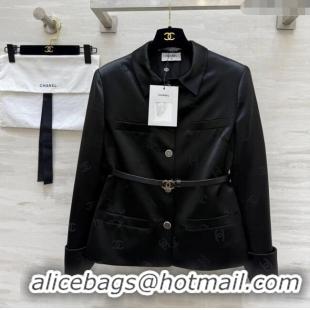 Grade Design Chanel CC Allover Jacket 0728 Black 2025
