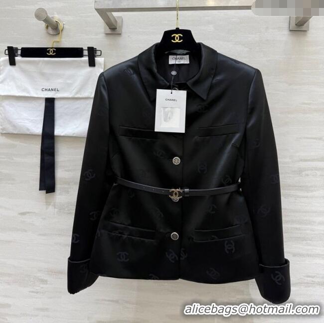 Grade Design Chanel CC Allover Jacket 0728 Black 2025