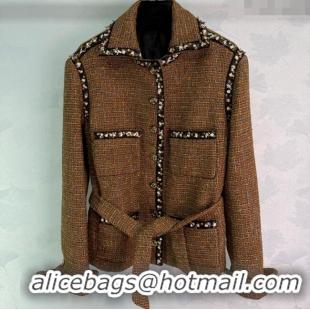 ​Grade Design Chanel Tweed Jacket and Skirt Set 0729 Multicolor 2025