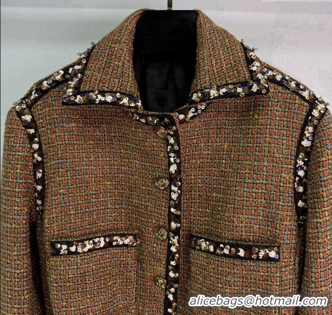 ​Grade Design Chanel Tweed Jacket and Skirt Set 0729 Multicolor 2025
