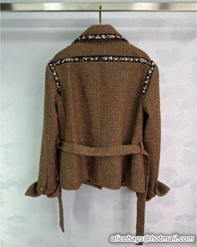 ​Grade Design Chanel Tweed Jacket and Skirt Set 0729 Multicolor 2025