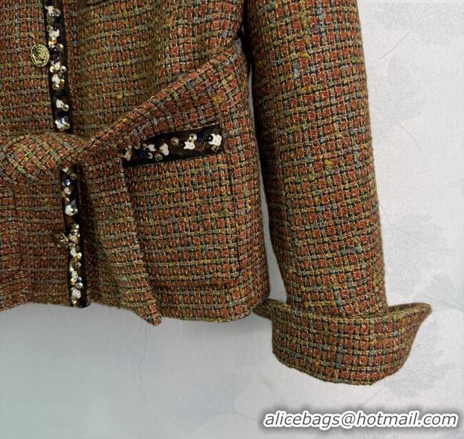 ​Grade Design Chanel Tweed Jacket and Skirt Set 0729 Multicolor 2025