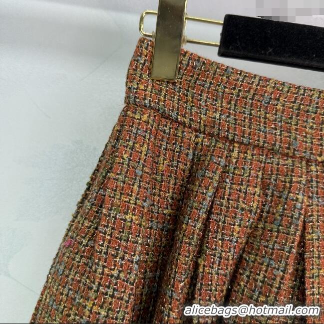 ​Grade Design Chanel Tweed Jacket and Skirt Set 0729 Multicolor 2025