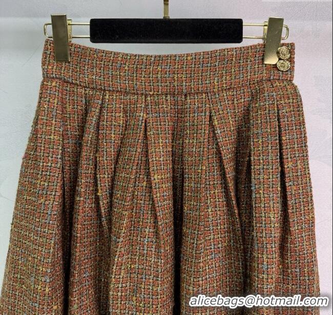 ​Grade Design Chanel Tweed Jacket and Skirt Set 0729 Multicolor 2025