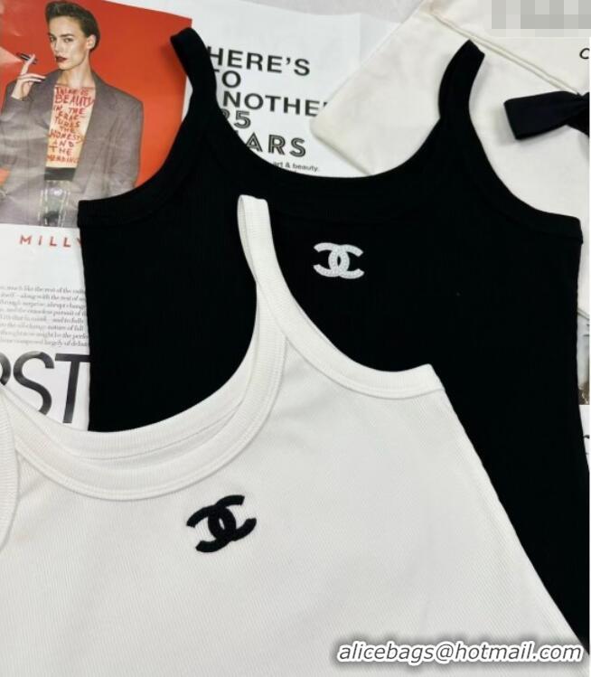 Top Grade Discount Chanel Knit 0814 White/Black 2025