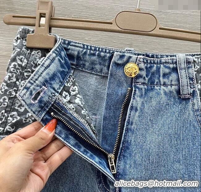 Grade Quality Chanel Gradient Jeans 0814 Blue 2025