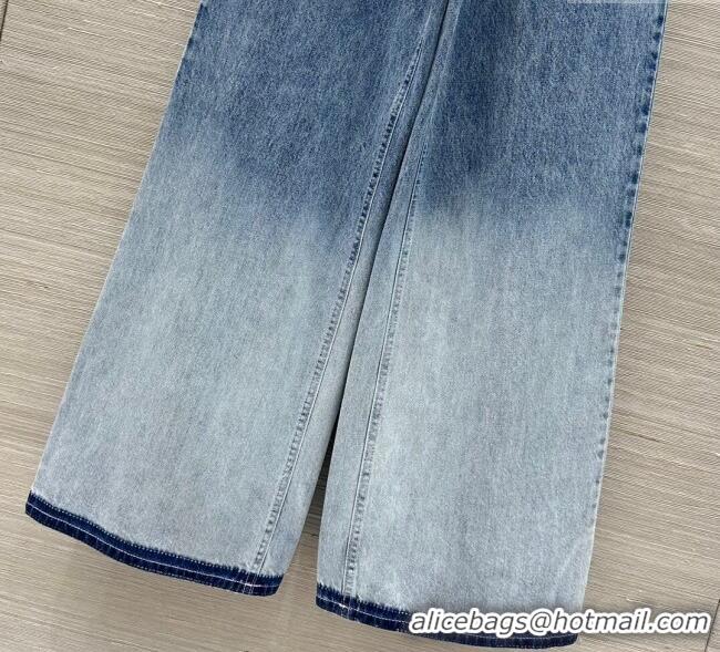 Grade Quality Chanel Gradient Jeans 0814 Blue 2025