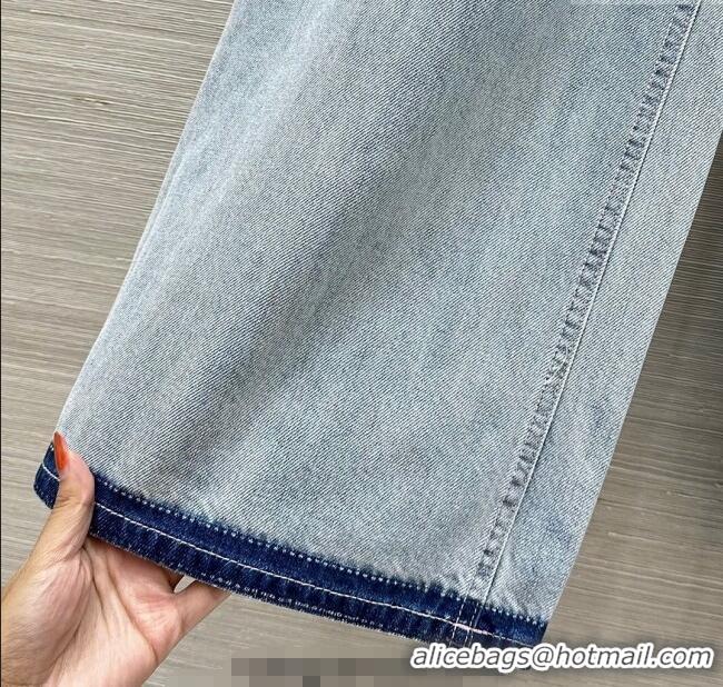 Grade Quality Chanel Gradient Jeans 0814 Blue 2025