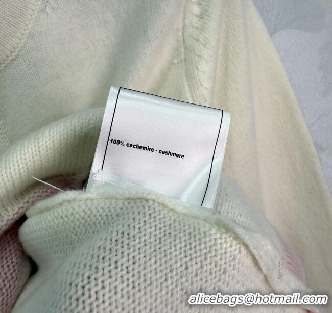 Shop Discount Chanel Cashmere Cardigan 0812 White 2025