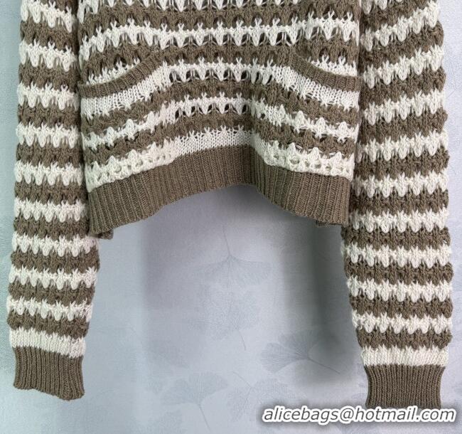 Classic Specials Chanel Wool Sweater 0812 Brown 2025