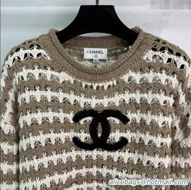 Classic Specials Chanel Wool Sweater 0812 Brown 2025