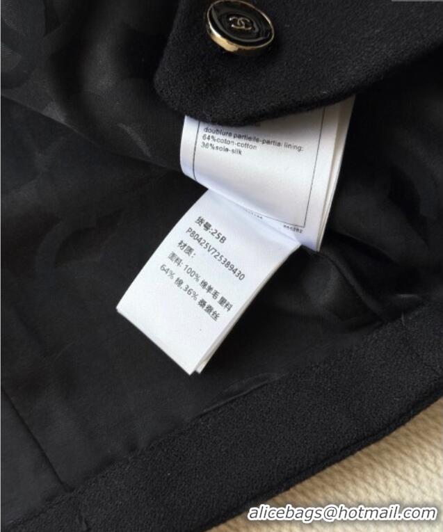 Market Sells Chanel Wool Short Vest with Bow and Pearls Strap CH5042 2025