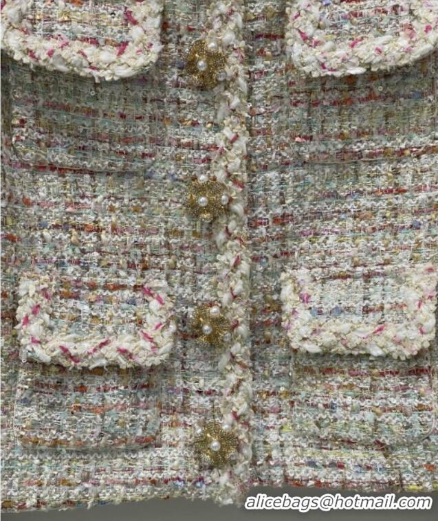 ​Well Crafted Chanel Tweed Jacket CH82114 Multicolor 2025