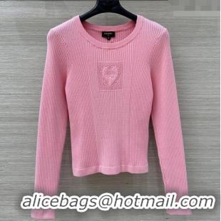 Well Crafted Chanel Knit Sweater CH82123 Pink 2025