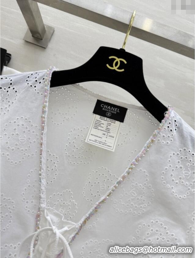 Traditional Discount Chanel Blouse CH82127 White 2025