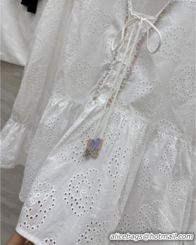 Traditional Discount Chanel Blouse CH82127 White 2025