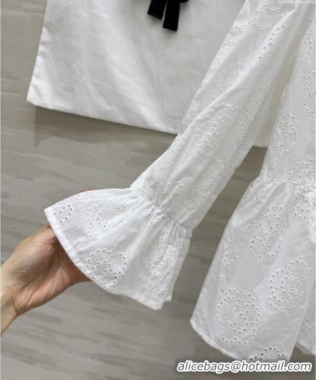 Traditional Discount Chanel Blouse CH82127 White 2025