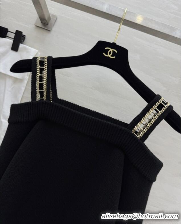 Inexpensive Chanel Cashmere Sweater CH82133 Black 2025