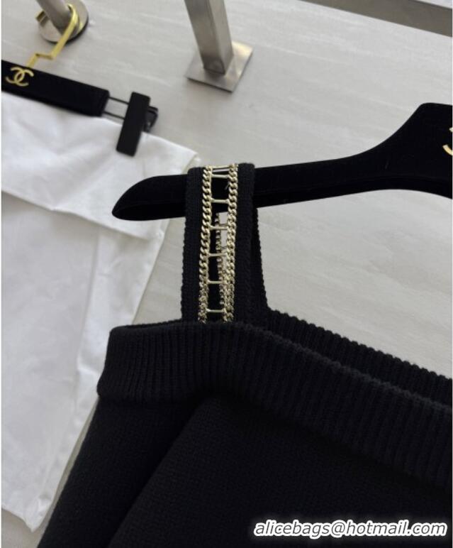 Inexpensive Chanel Cashmere Sweater CH82133 Black 2025