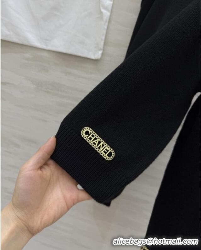 Inexpensive Chanel Cashmere Sweater CH82133 Black 2025