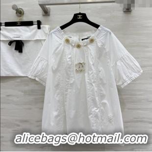 Reasonable Price Chanel Top CH82136 White 2025