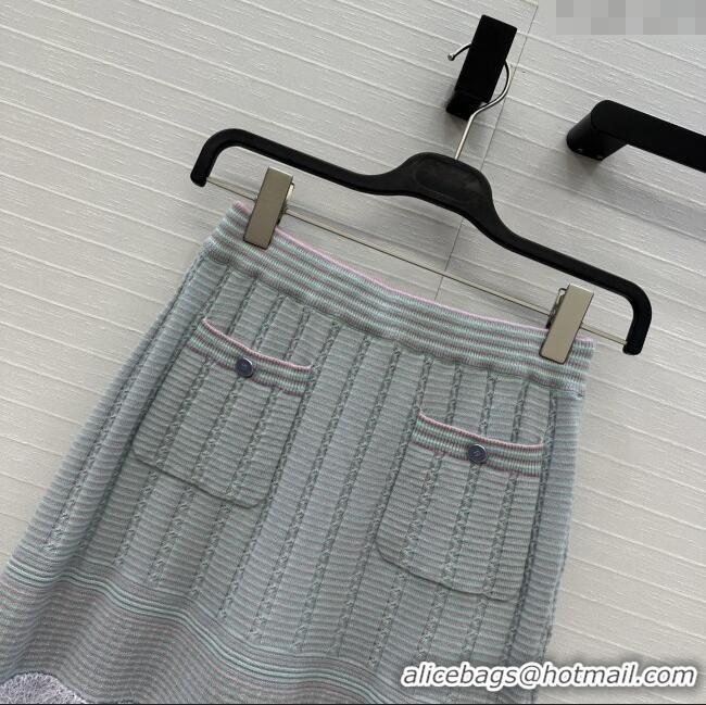 Best Price Chanel Cashmere Skirt CH82110 Multicolor 2025