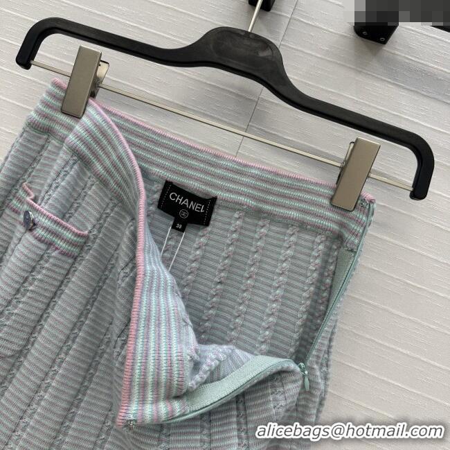 Best Price Chanel Cashmere Skirt CH82110 Multicolor 2025
