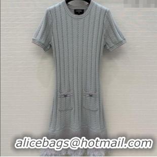 Top Quality Chanel Cashmere Dress CH82111 Multicolor 2025