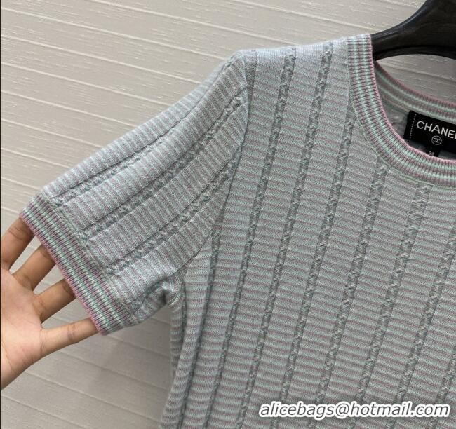 Top Quality Chanel Cashmere Dress CH82111 Multicolor 2025