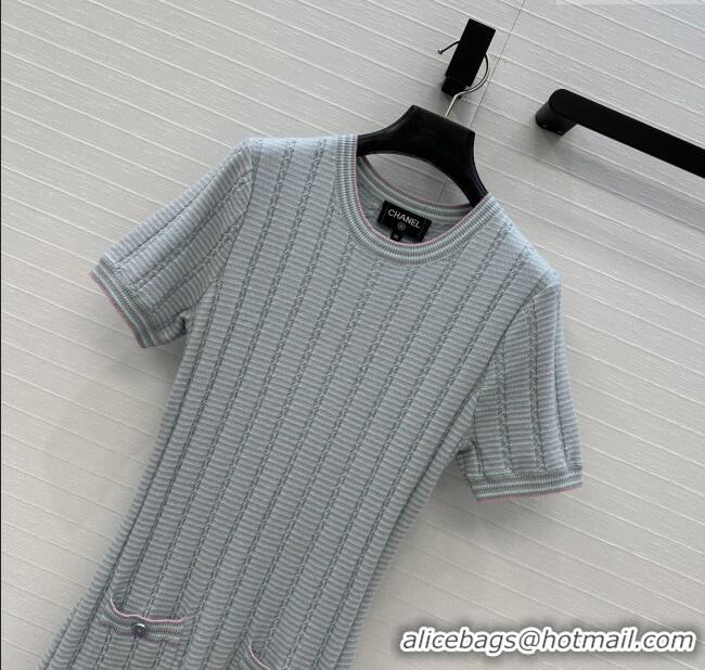 Top Quality Chanel Cashmere Dress CH82111 Multicolor 2025
