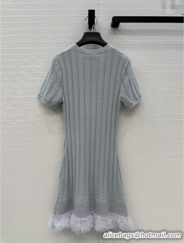Top Quality Chanel Cashmere Dress CH82111 Multicolor 2025
