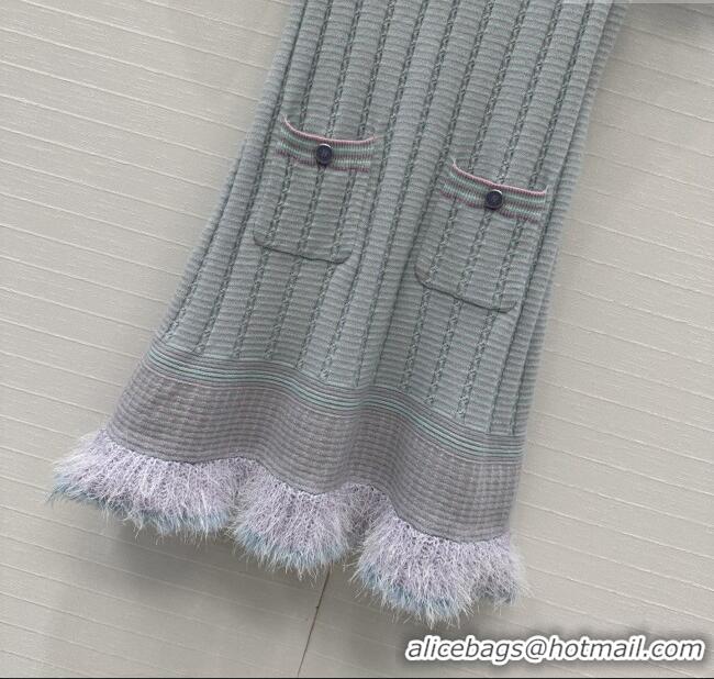 Top Quality Chanel Cashmere Dress CH82111 Multicolor 2025