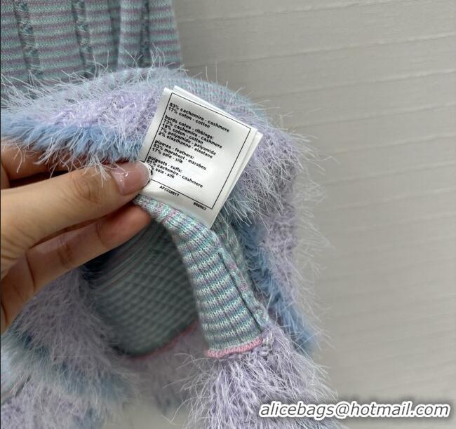 Top Quality Chanel Cashmere Dress CH82111 Multicolor 2025