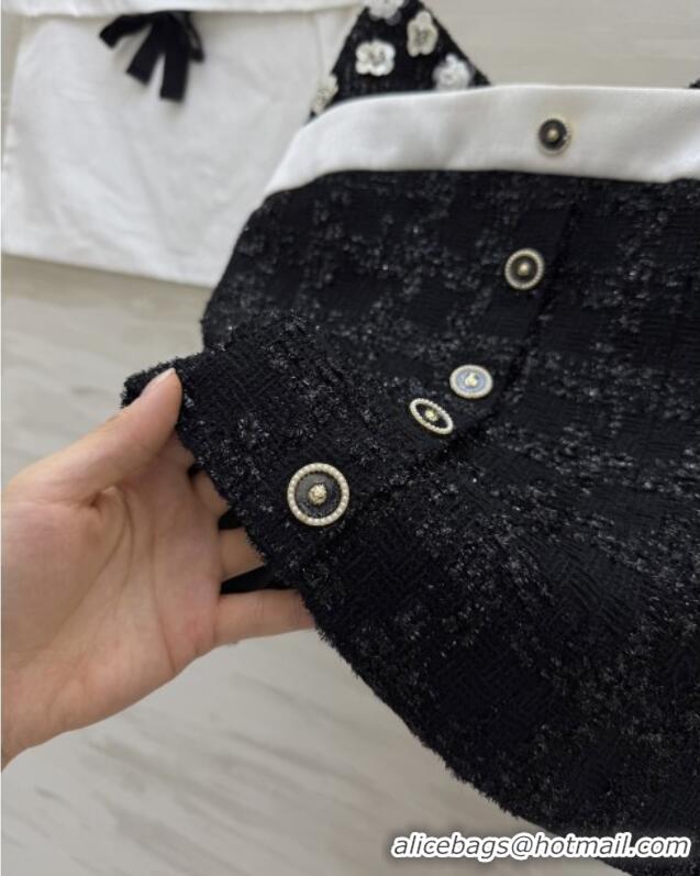 Unique Grade Chanel Tweed Vest CH82120 Black 2025