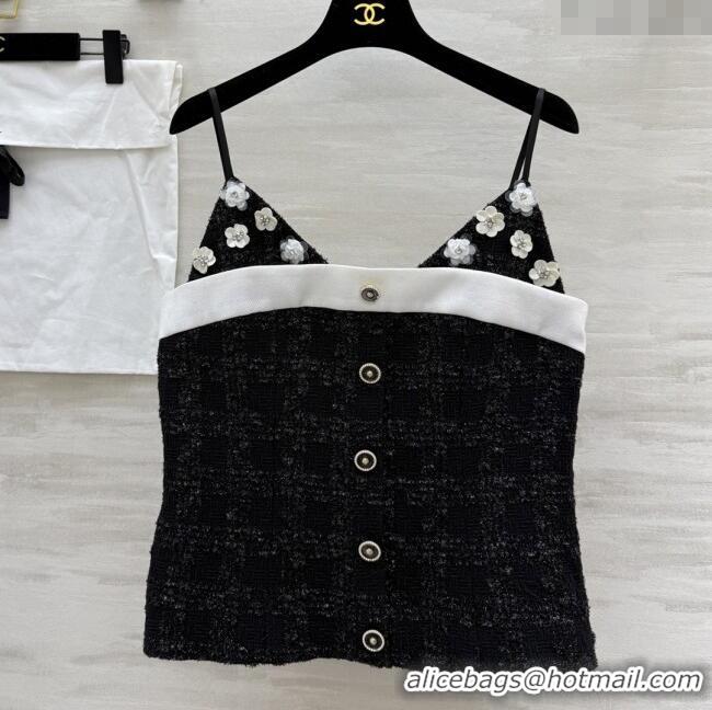 Unique Grade Chanel Tweed Vest CH82120 Black 2025