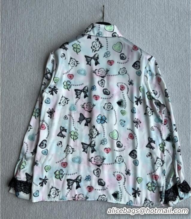 Affordable Price Chanel Shirt CH082901 White 2025