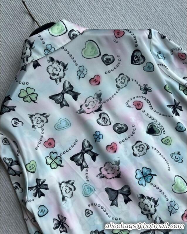 Affordable Price Chanel Shirt CH082901 White 2025