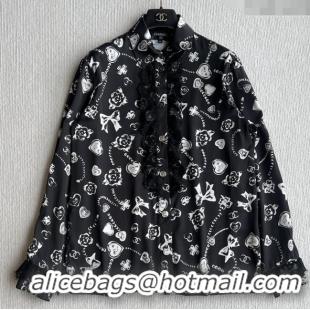 Grade Design Chanel Shirt CH082904 Black 2025