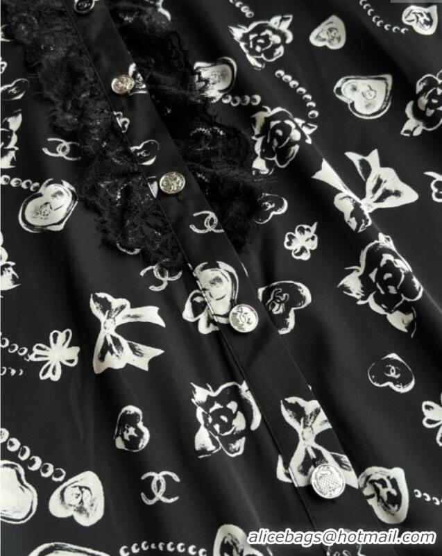 Grade Design Chanel Shirt CH082904 Black 2025
