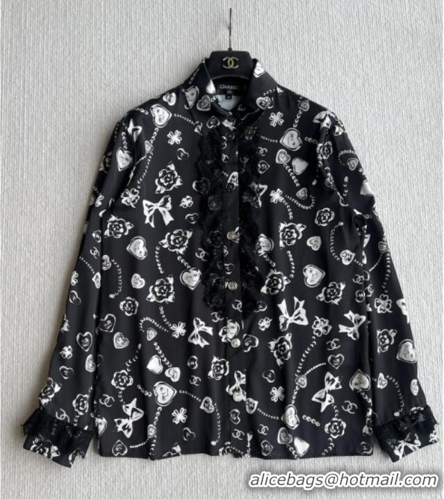 Grade Design Chanel Shirt CH082904 Black 2025