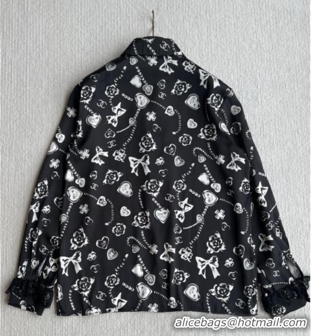Grade Design Chanel Shirt CH082904 Black 2025