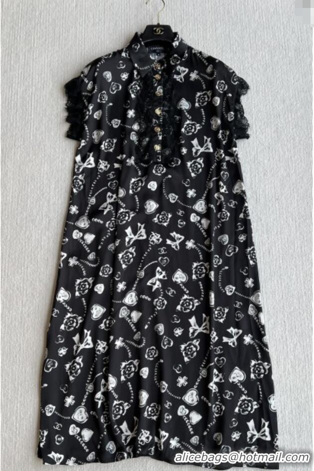 Best Price Chanel Dress CH082905 Black 2025