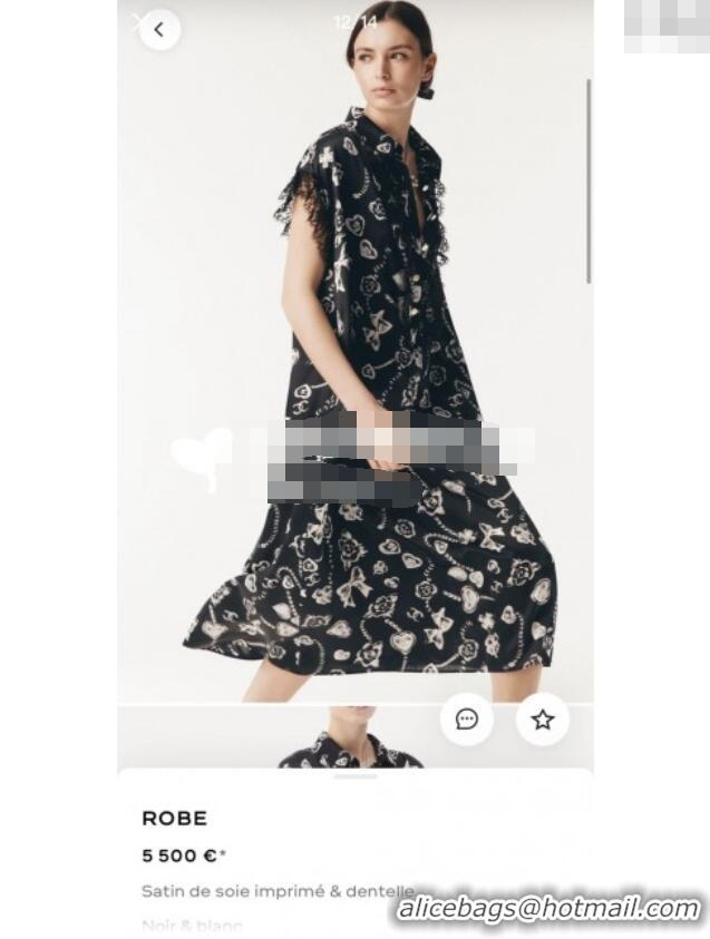 Best Price Chanel Dress CH082905 Black 2025