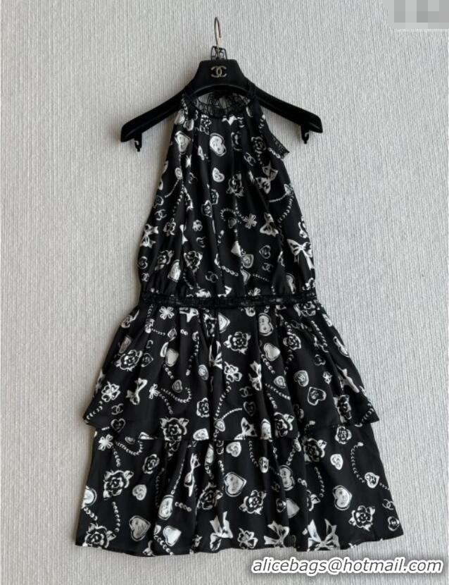 Best Price Chanel Dress CH082905 Black 2025