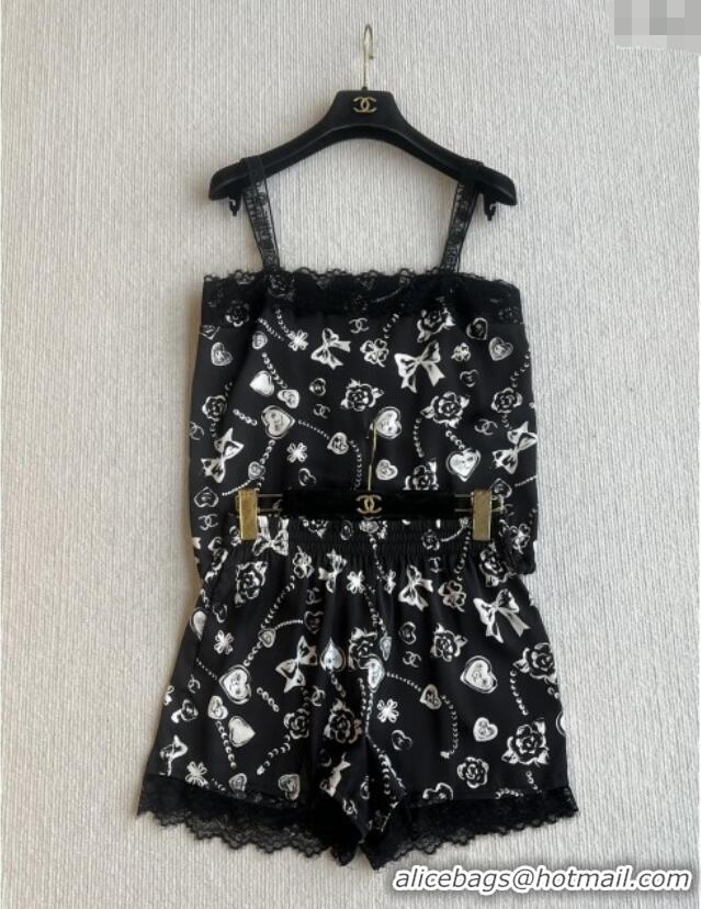 Top Quality Chanel Shorts CH082907 Black 2025