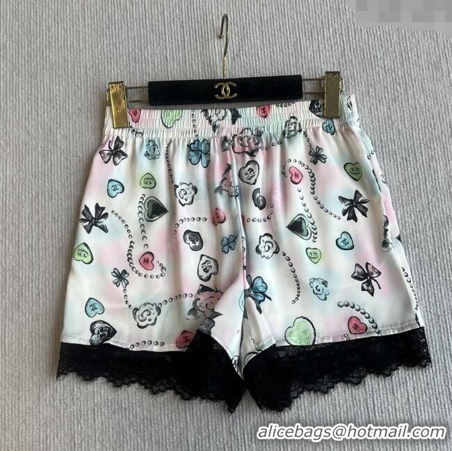 Most Popular Discount Chanel Shorts CH082908 White 2025