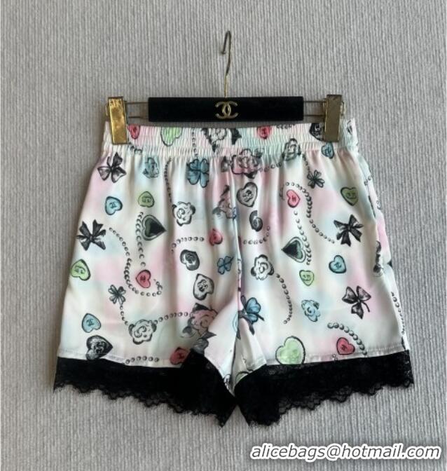 Most Popular Discount Chanel Shorts CH082908 White 2025