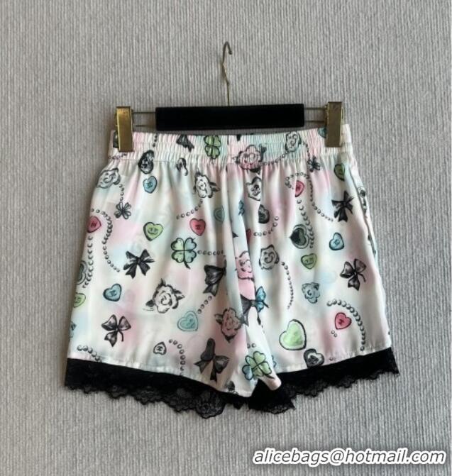 Most Popular Discount Chanel Shorts CH082908 White 2025