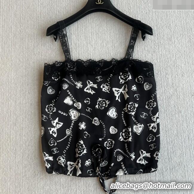 New Fashion Chanel Vest CH082909 Black 2025